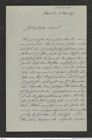 Nachlass Franz Steindachner, Brief von Gustav Schneider (senior) an Franz Steindachner (21.05.1877), Inv.Nr. 461.09, Seite 1